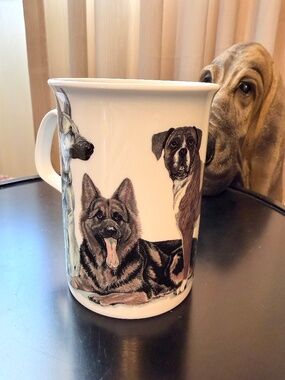 Roy Kirkham vintage dog mug